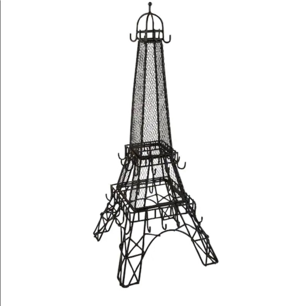 Black Eiffel Tower Jewelry Holder